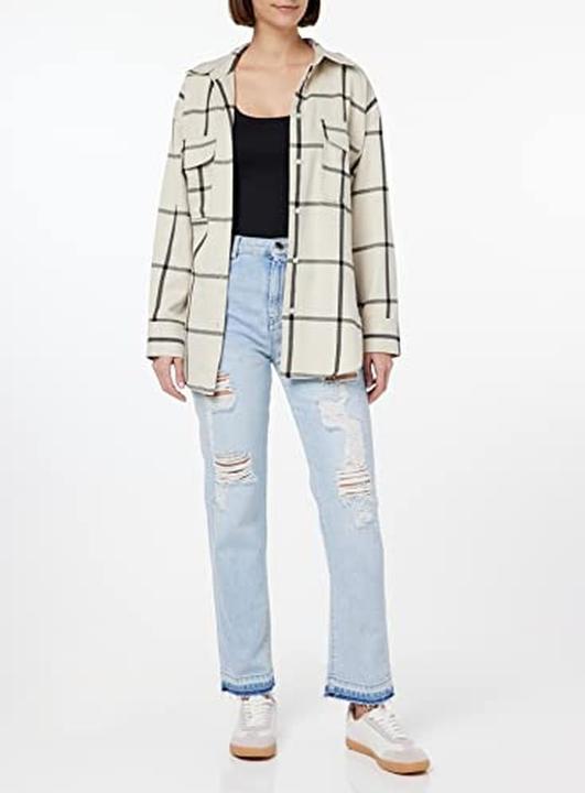 Actual product image Pinko Sissy Slim Denim Light Ramm Jeans with Scheuren (32)