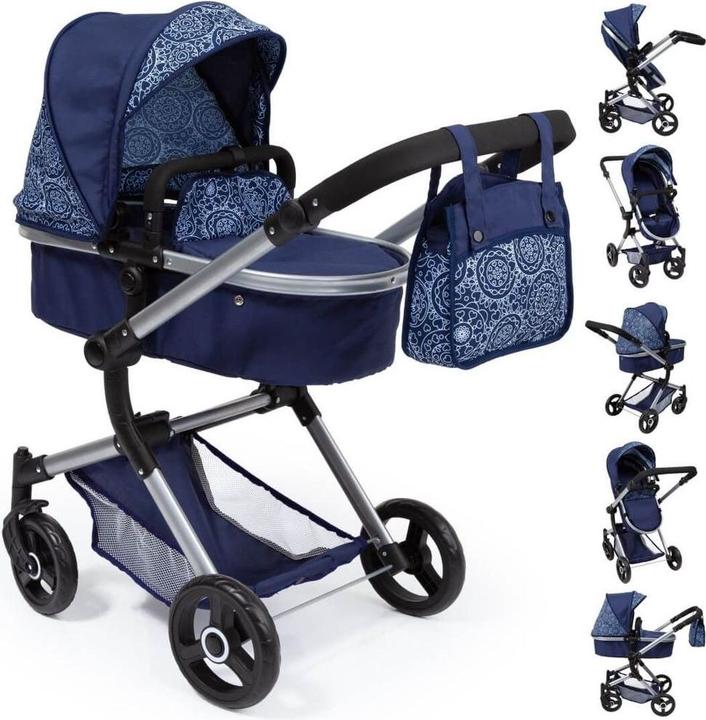 Bayer Poussette de poupée combinée Vario