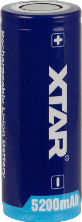 Xtar 5200 mAh 3,6 V 26650 Akku mit Platine (1 Stk., 26650, 5200 mAh)