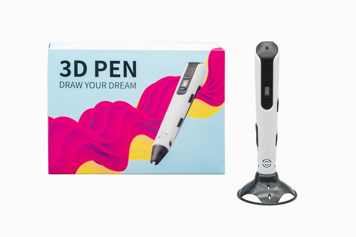 Immagine prodotto Monox Penna 3D Big Pack, set iniziale con filamenti, tappetino in silicone, libretto di modelli - bianco