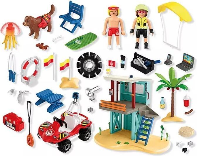 Actual product image Playmobil Rescue tower with beach buggy (71903, Playmobil My Life)