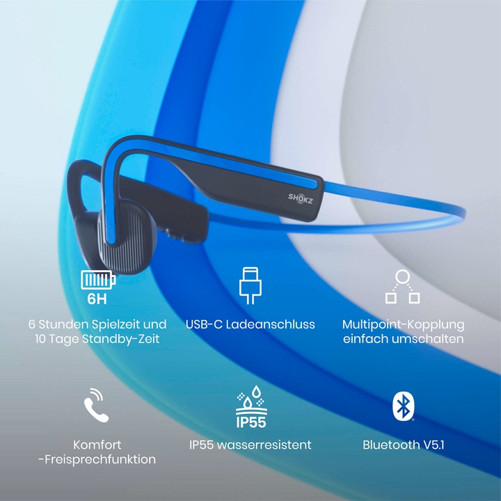 Actual product image Shokz OpenMove (ANC, 6 h, Wireless)