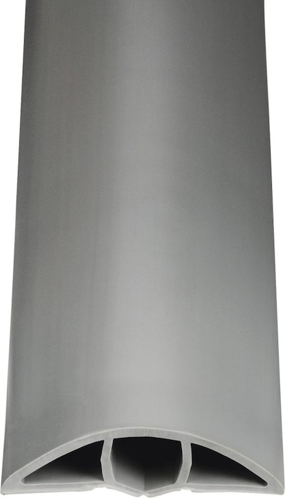 Produktbild Hama Flexibler Kabelkanal, selbstklebend, halbrund, 180 x 6 x 1 cm, PVC, Grau (Kabelkanal, 1800 mm)