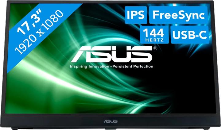 Image du produit ASUS ZenScreen MB17AHG (1920 x 1080 pixels, 17.30")