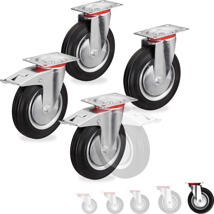 Immagine prodotto Relaxdays ruote-girevoli (400 kg)