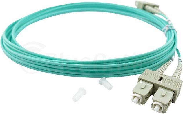 Actual product image BlueOptics Corning 055702K512000002M compatible LC-SC multimode OM3 patch cable 2 metres (2 m)