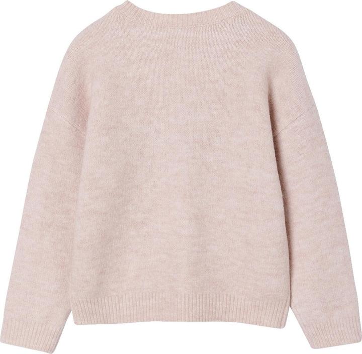 Produktbild Vertbaudet Mädchen-Pullover mit Glitzerstern und Schleife (92)