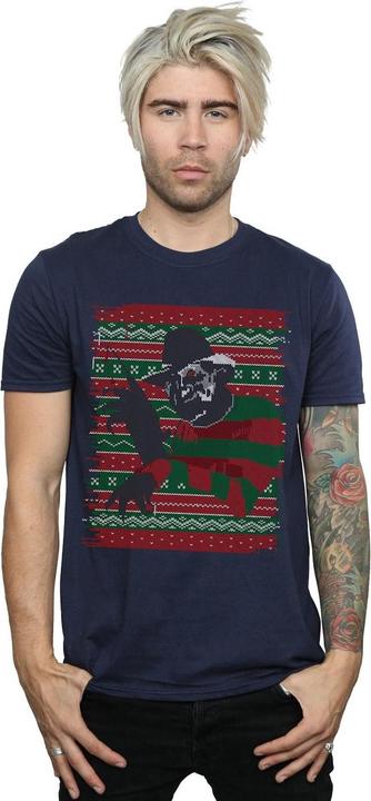 Produktbild Absolute Cult Christmas Fair Isle TShirt (M)