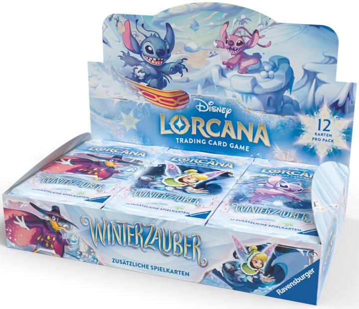 Ravensburger Disney Lorcana TCG présentoir boosters Winterzauber (24) *ALLEMAND* (German, Booster display)