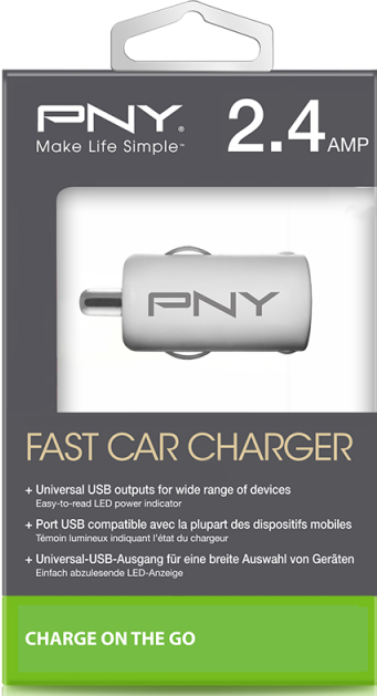 Actual product image PNY Car battery chargers
