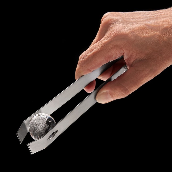 Immagine prodotto Lurch Pinze per gelato grigio fumo (Paletta per il ghiaccio + pinze per il ghiaccio)