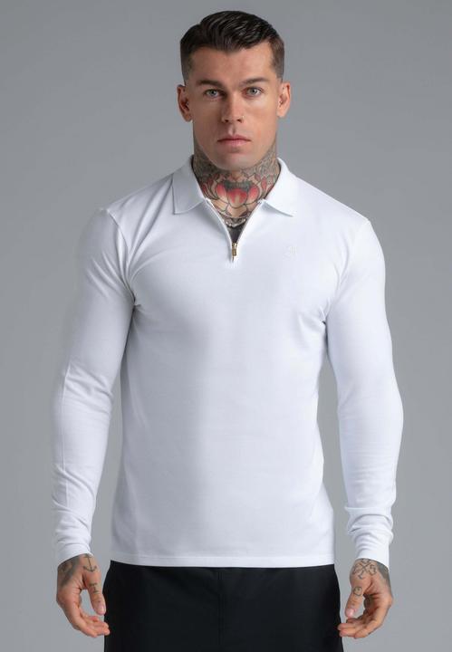 Produktbild Siksilk Langarmpolo Longlseeved Zip (L)