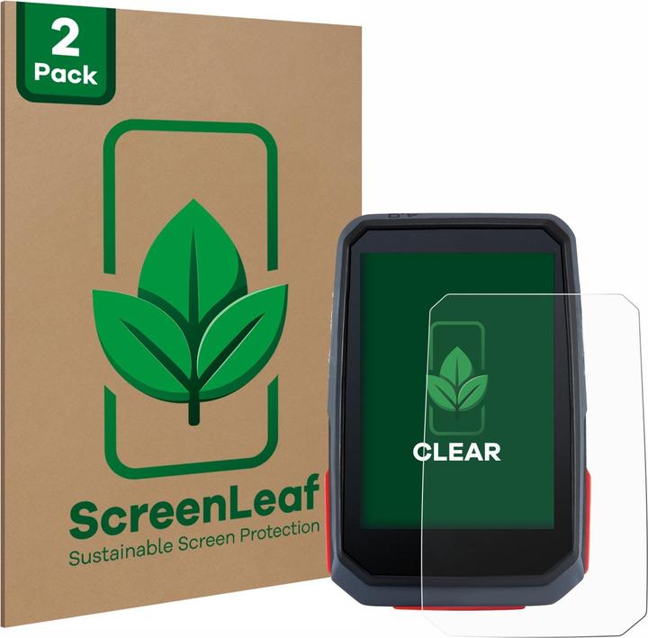 Actual product image ScreenLeaf Protective film sustainable screen protector screen protector film clear transparent