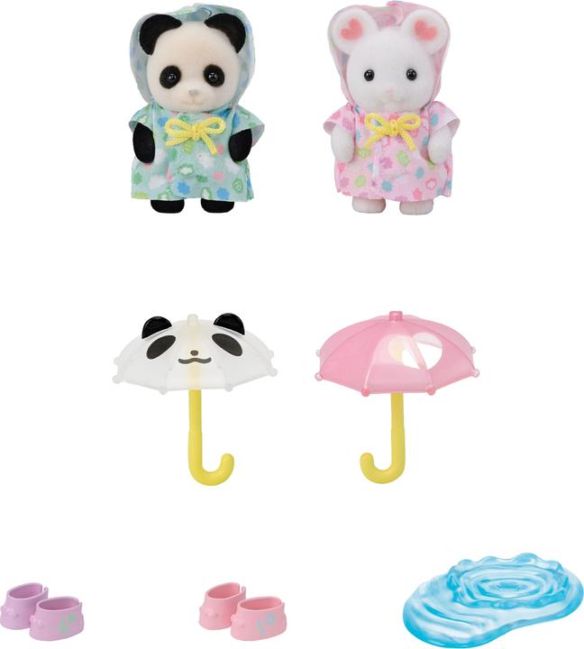 Produktbild Sylvanian Families Erlebniskindergarten Freunde “Regenwetter”