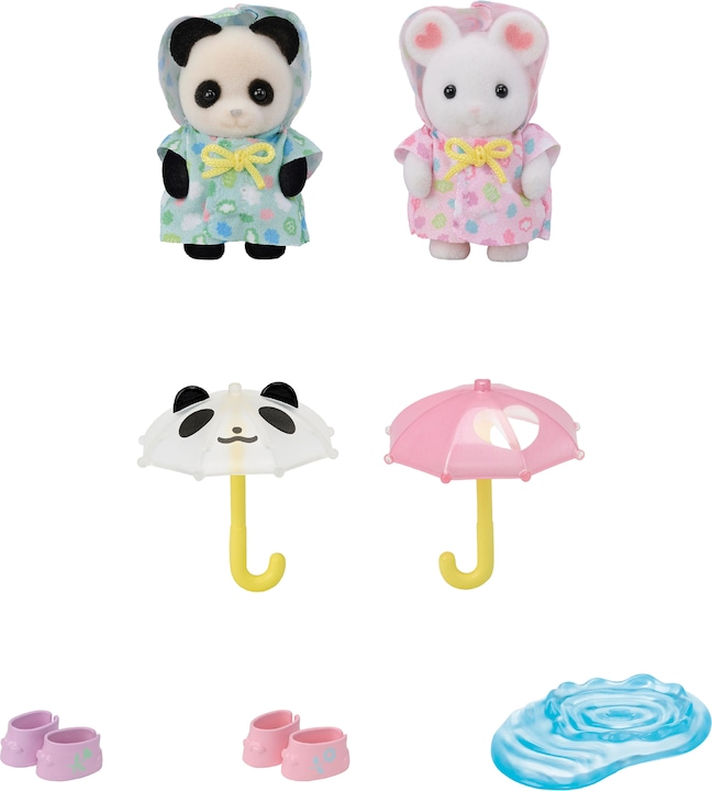 Immagine prodotto Sylvanian Families Amici della scuola materna "Tempo di pioggia"