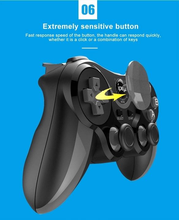 Image du produit Plutoos Wireless Game Controller Gamepad für Android/IOS/Windows Tablet PC BT Joystick V4.2 (Windows, Android, iOS)