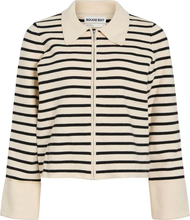 Produktbild Rouge Edit Gestreifte Strickjacke (M)