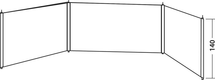 Actual product image Easy Camp Windscreen (Awning, 2 kg)