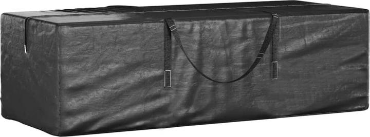 VidaXL Sac pour sapin de Noël Noir 135x40x55 cm Polyéthylène (55 cm)