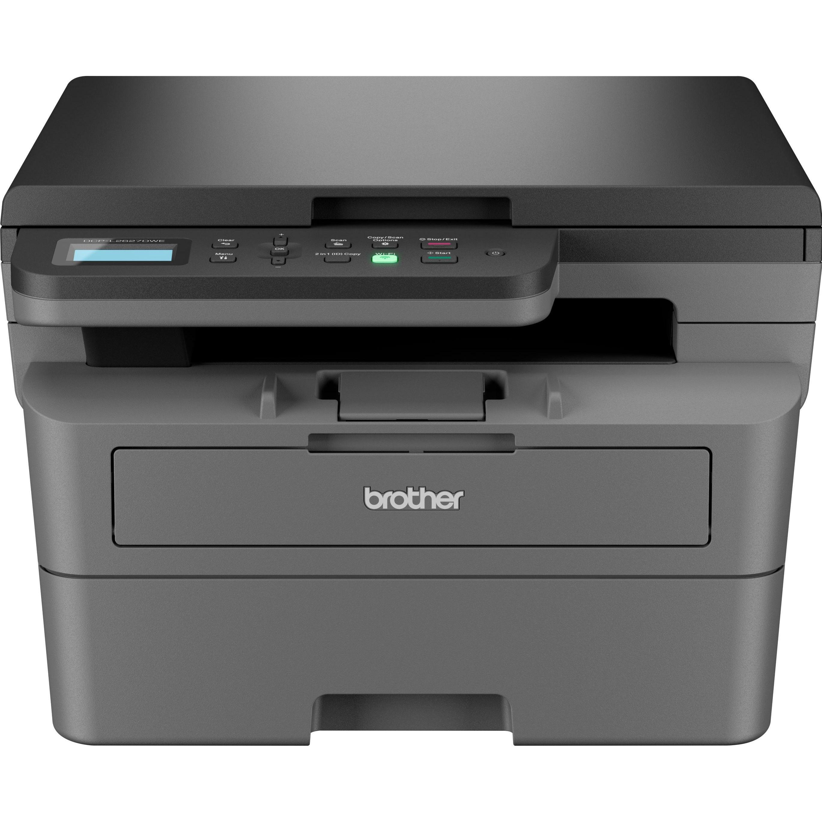 Brother DCP-L2627DWE (Laser, Schwarz-Weiss), Drucker, Schwarz