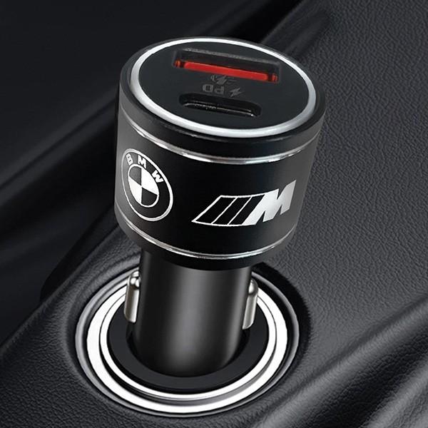 Produktbild BMW ładowarka BMCCMUSBCK PD-QC 3.0 20W Fast Charge czarny/black M Edition