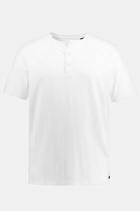 Produktbild JP1880 Henley, Basic, Knopfleiste, Halbarm, bis 7 XL