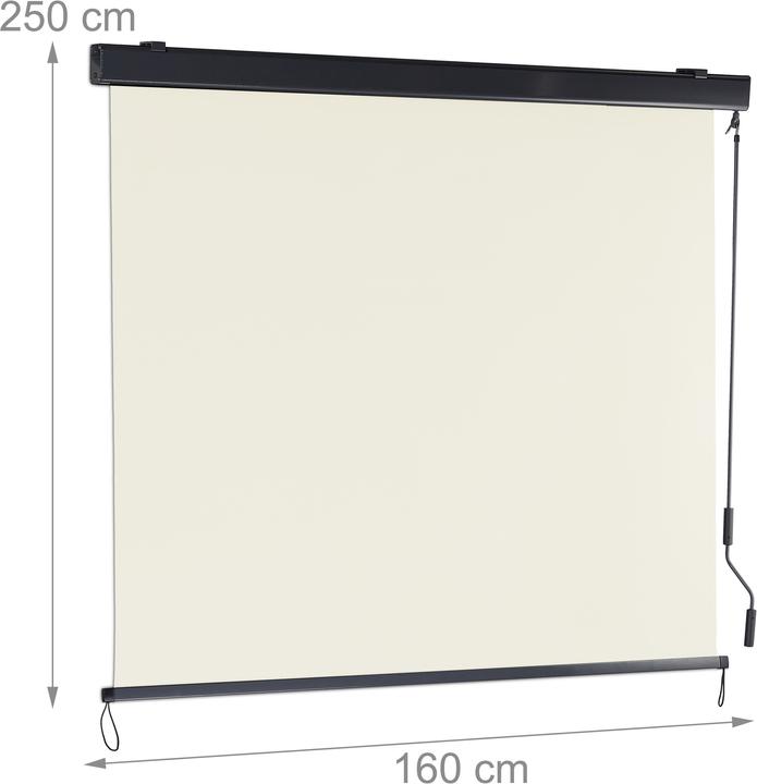 Actual product image Relaxdays Vertical awning (1.60 m)