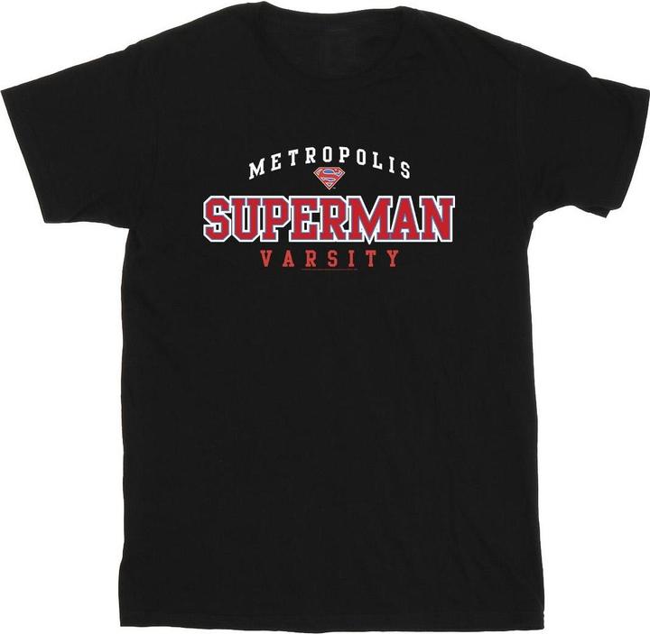 Immagine prodotto Superman Metropolis Varsity Maglietta Uomo (3XL)