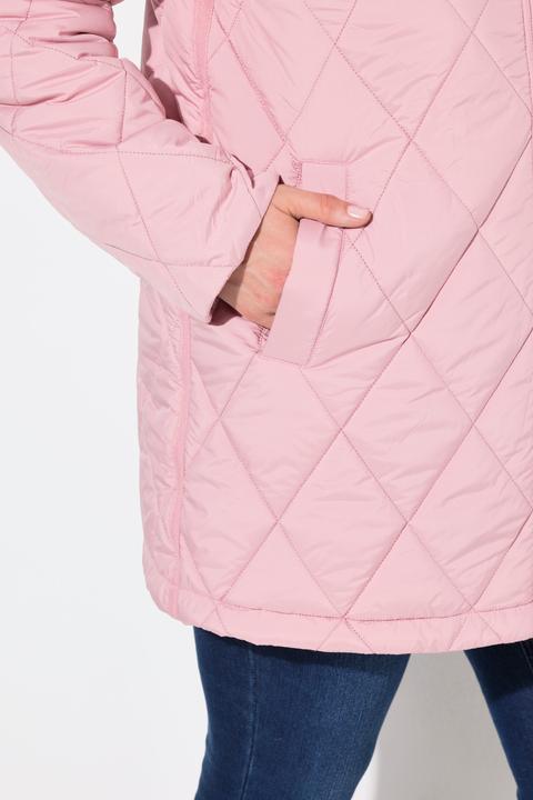 Produktbild Ulla Popken HYPRAR Funktions-Steppjacke, wasserabweisend, Kapuze (58)