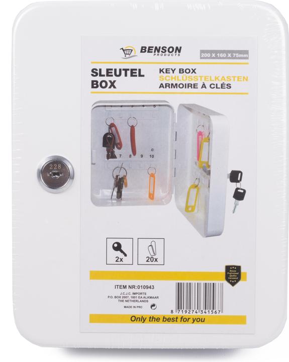Actual product image Benson Key box
