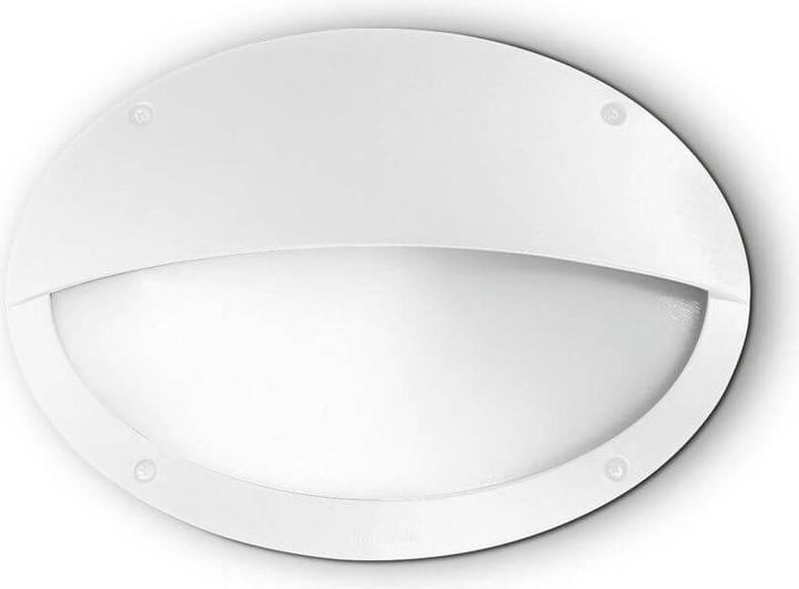 Actual product image Ideal lux MEDEA wall light E27 dimmable white IP66 096735 (E27, IP66)