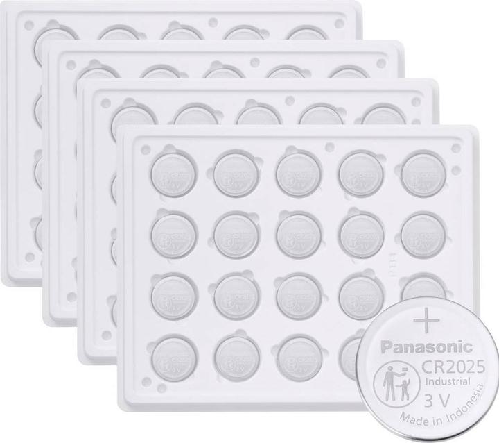 Productafbeelding Panasonic Knopfzelle CR 2025 3 V 800 St. 165 mAh Lithium CR2025 (1 Pcs., CR2025)