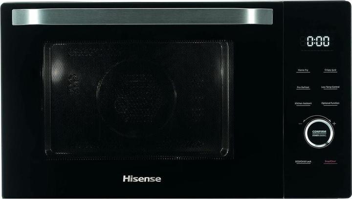 Hisense H30MOBS10HC Four à micro-ondes Surface plane Combi-micro-ondes 30 L 1000 W Noir (30 l)