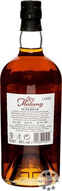 Produktbild Malecon 15 years (1 x 70 cl)
