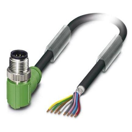 Phoenix Contact Kabel en stekker 1522820, Kabels + Stekkers, Zwart