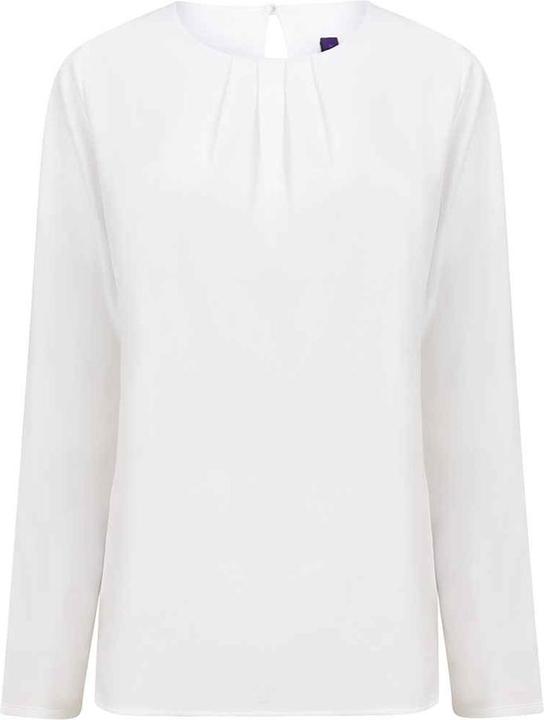 Immagine prodotto Henbury Camicetta Plissettata Davanti Manica Lunga Donna (M)