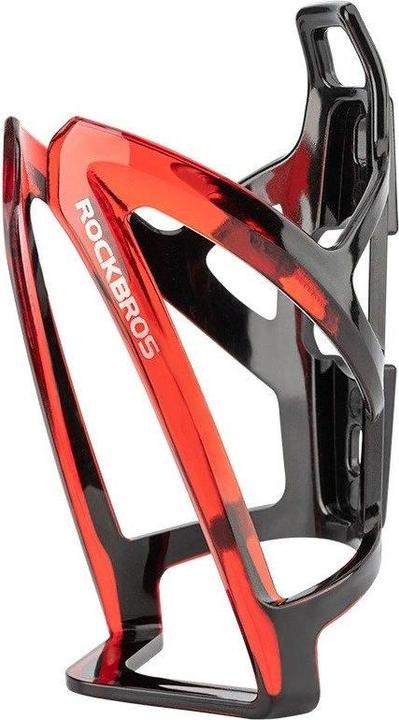 Rockbros FK338 bicycle holder for water bottle - black and red