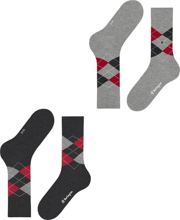 Produktbild Burlington Socken Casual Bequem sitzend (2er Pack, 40 - 46)