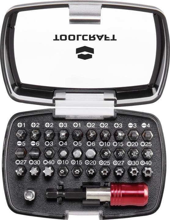 Actual product image Toolcraft 32pcs. bit set with colour coding (Allen screw)