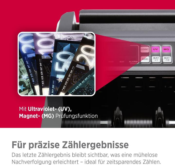 Produktbild Olympia 1 – 999 Noten, LED (Geldscheinprüfer)