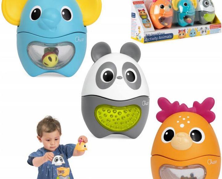 Actual product image Chicco Activity Animals