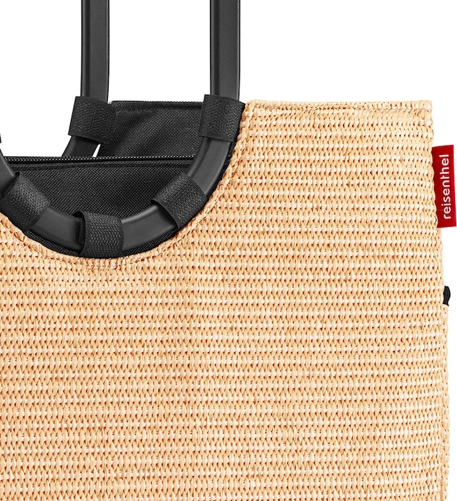 Produktbild reisenthel loopshopper M frame raffia black