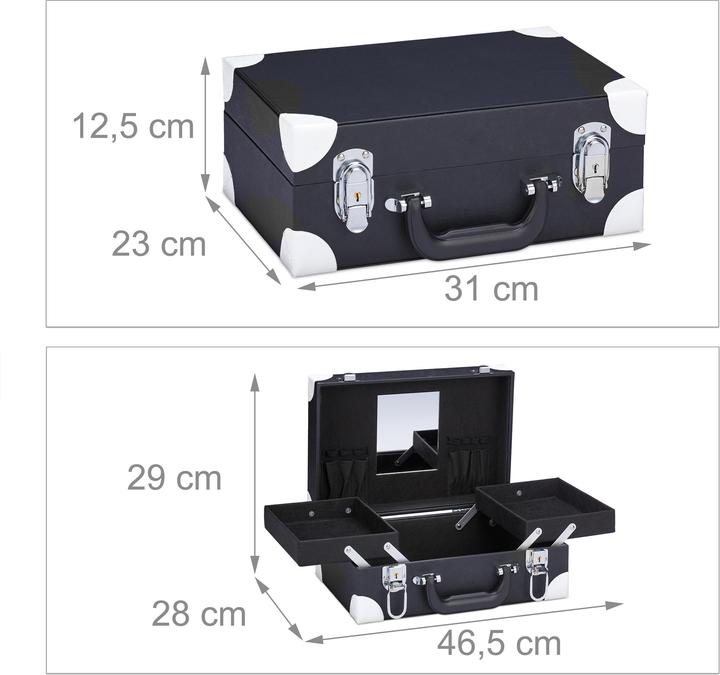 Actual product image Relaxdays Beauty case