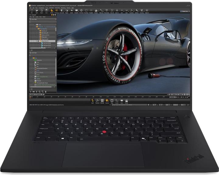 Produktbild Lenovo ThinkPad P1 Gen 7 (16", Intel Core Ultra 7 155H, 32 GB, 1000 GB, DE)