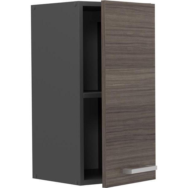 Vicco, Regal, Hängeschrank R-Line, Edelgrau/Anthrazit, 30 cm (30 x 60 x 31 cm)