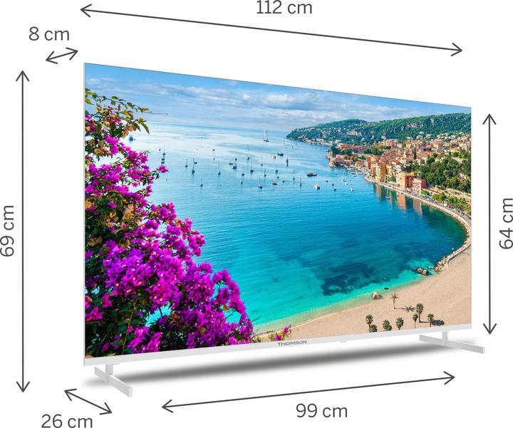 Actual product image Thomson 55UA5S13W Smart TV 55 Pollici 4K (55", LED, 4K)