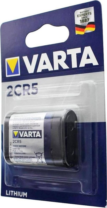 Image du produit Varta Photo Lithium (1 pcs, 2CR5, 1400 mAh)