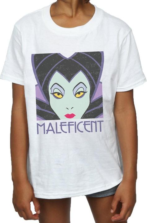 Produktbild Disney Maleficent Cropped Head TShirt Mädchen (140, 146)