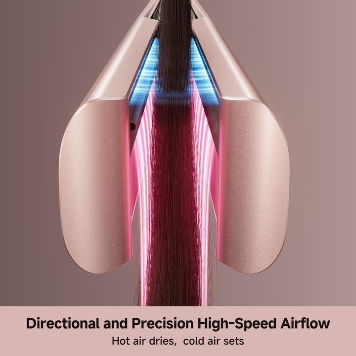 Actual product image Dreame AeroStraight Pro Hair Straightener, Pink Gold