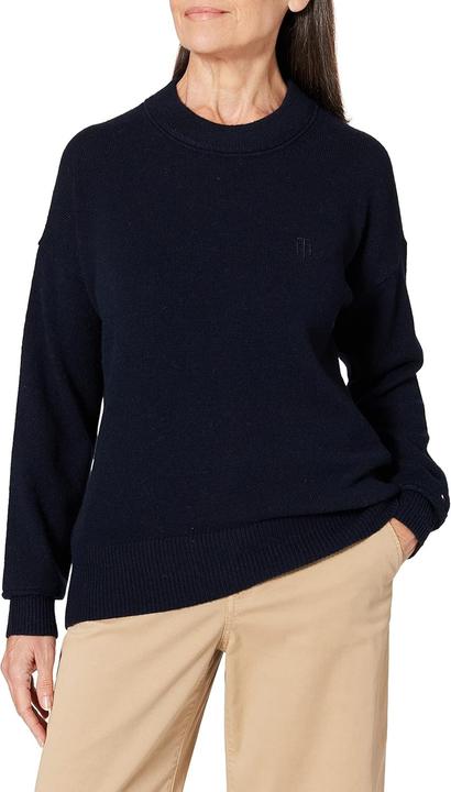 Actual product image Tommy Hilfiger Wool Blend Open Neck Sweater (XL)